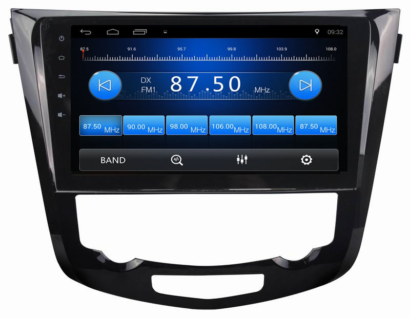 Ouchuangbo car stereo gps navi touch screen android 8.1 system for Nissan X-Trail 201 with Bluetooth WIFI USB video