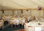 Luxury Wedding Tents Aluminum Profile Lining Deco Different Desk and Table