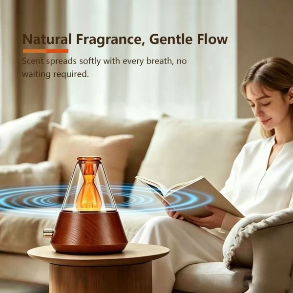 Low Noise Eco Friendly Aroma Diffuser 15ml Capacity Home Aroma Machine for Aromatherapy