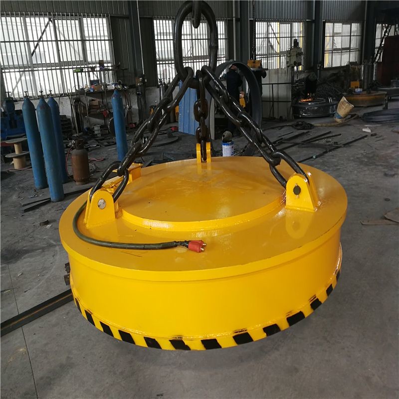 Round Electromagnetic Suckers Magnet For Crane Excavators 2.2KW