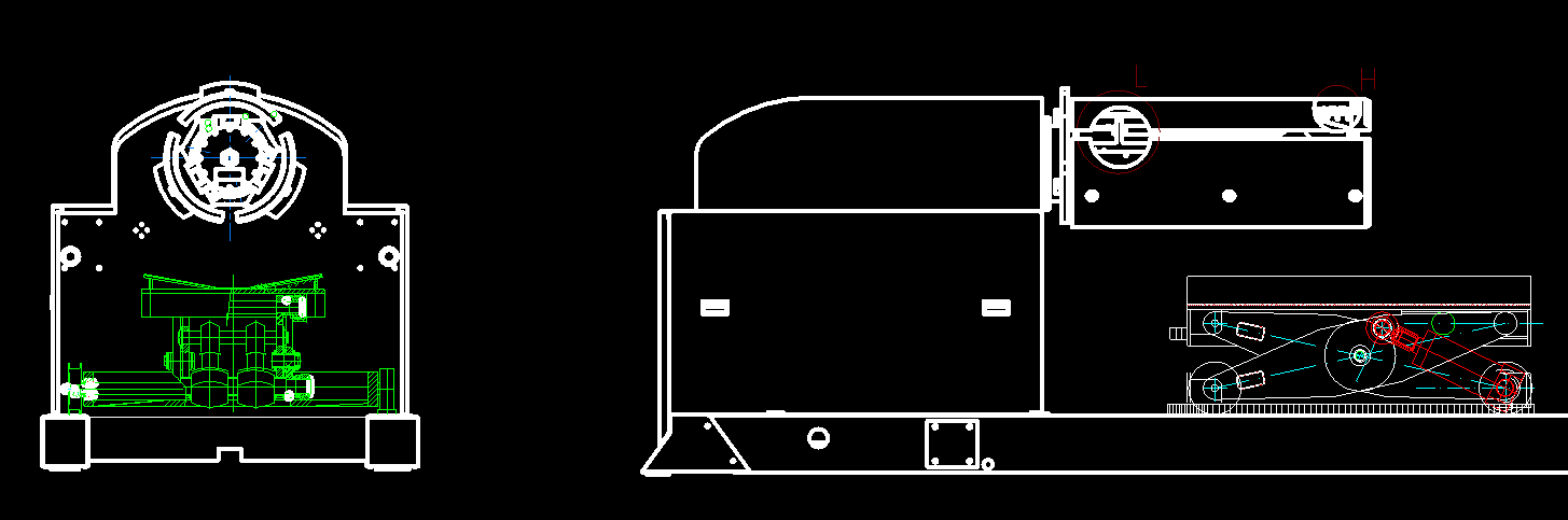 decoiler drawing profile