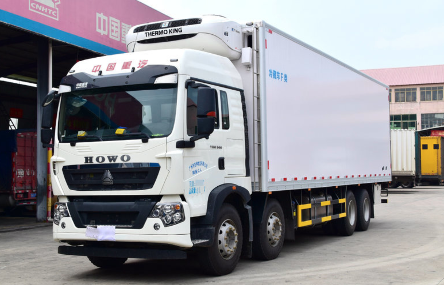 China brand sinotruk howo Cold Storage Fresh refrigerator Truck for sale