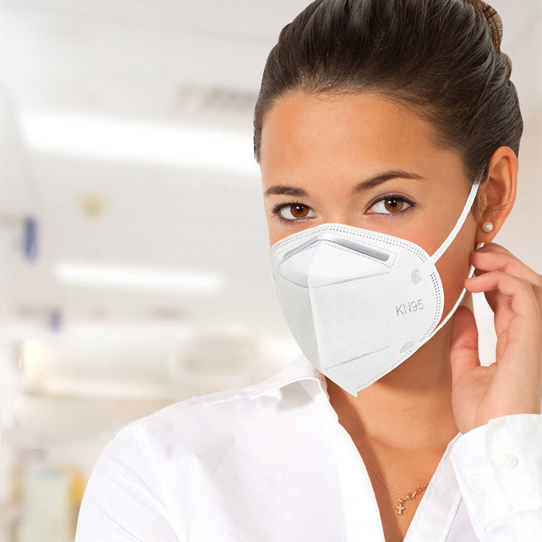 Soft Disposable KN95 Respirator Mask FDA Protective FFP2 Masks Standard