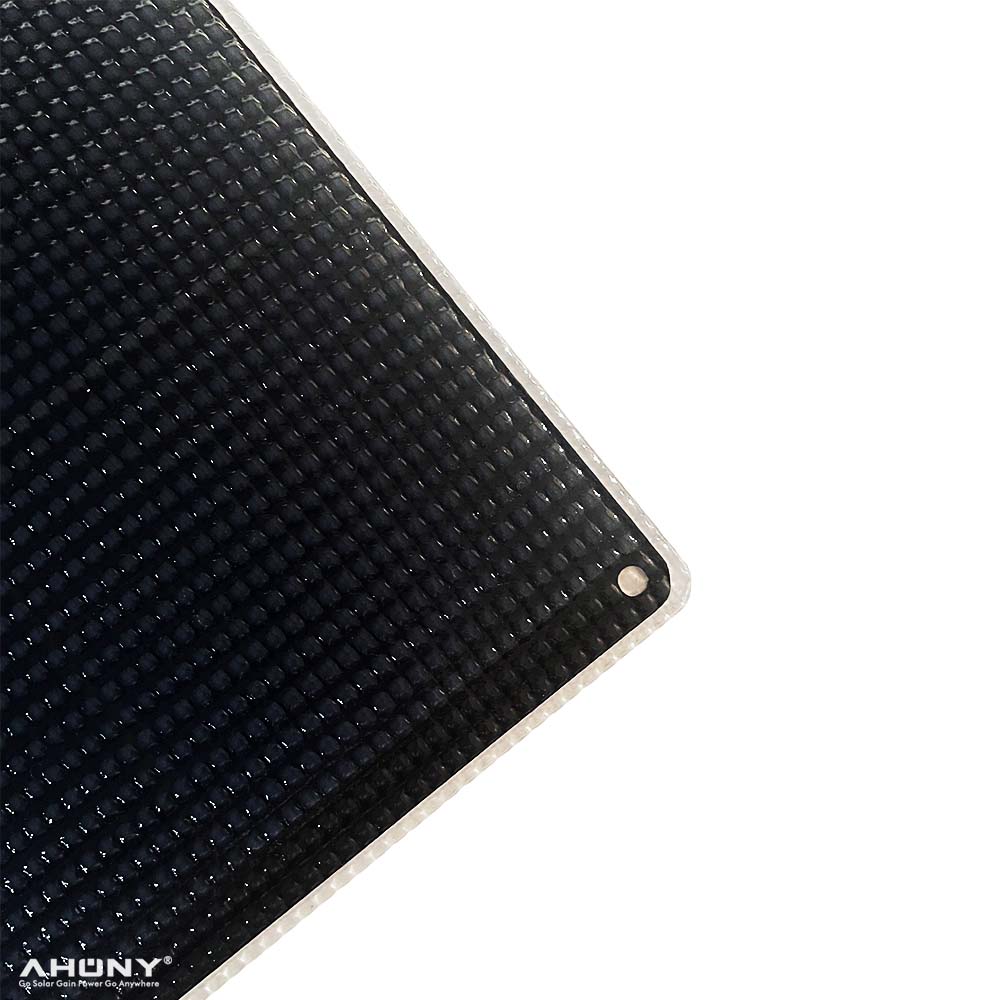 Black 240W Walk On Solar Panel Kit Saltwater Proof For Boat Marine Yacht Refrigerator
