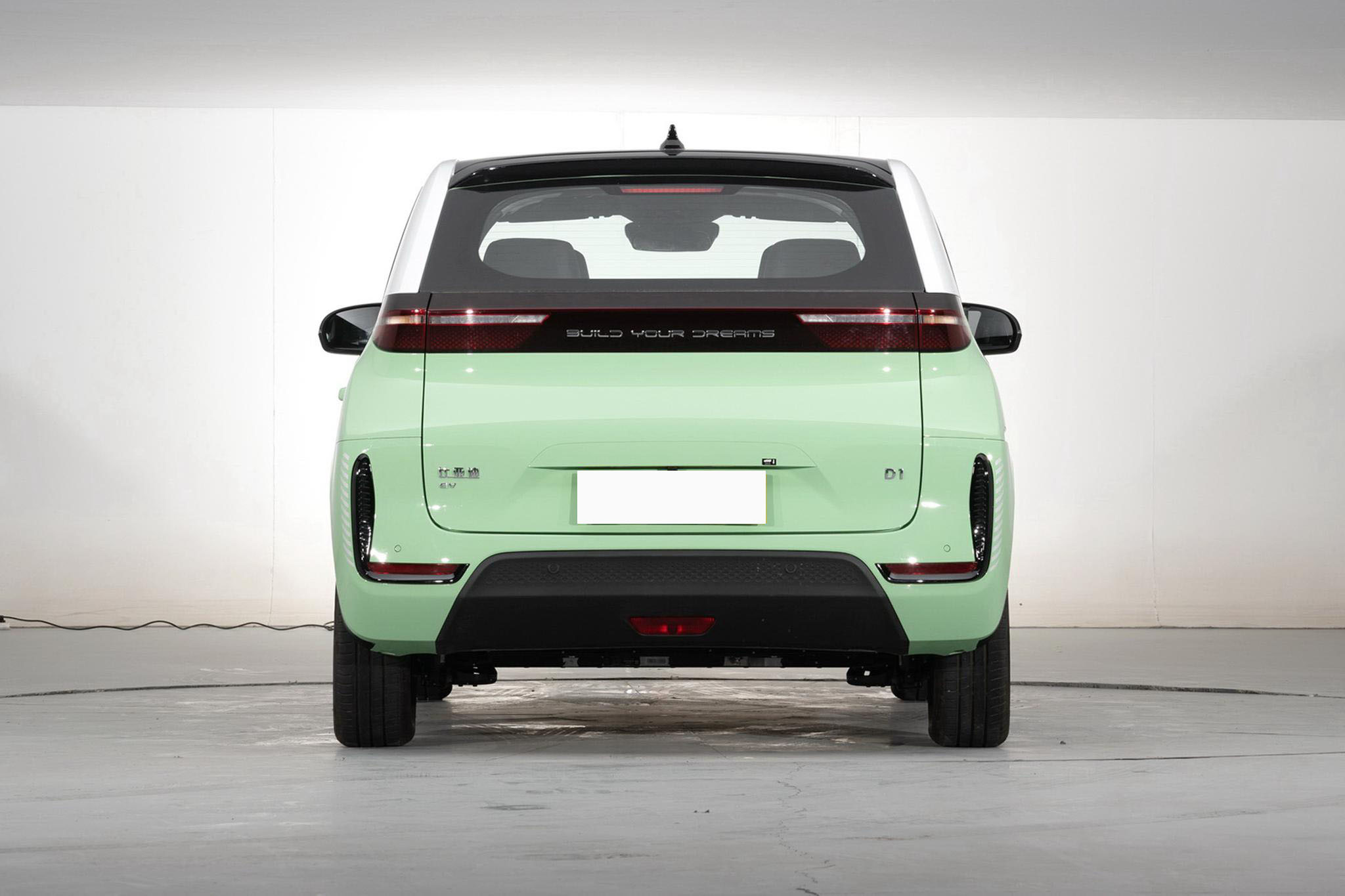 D1 BYD New Energy Vehicles 418KM Durable Electric EV Car MPV Version