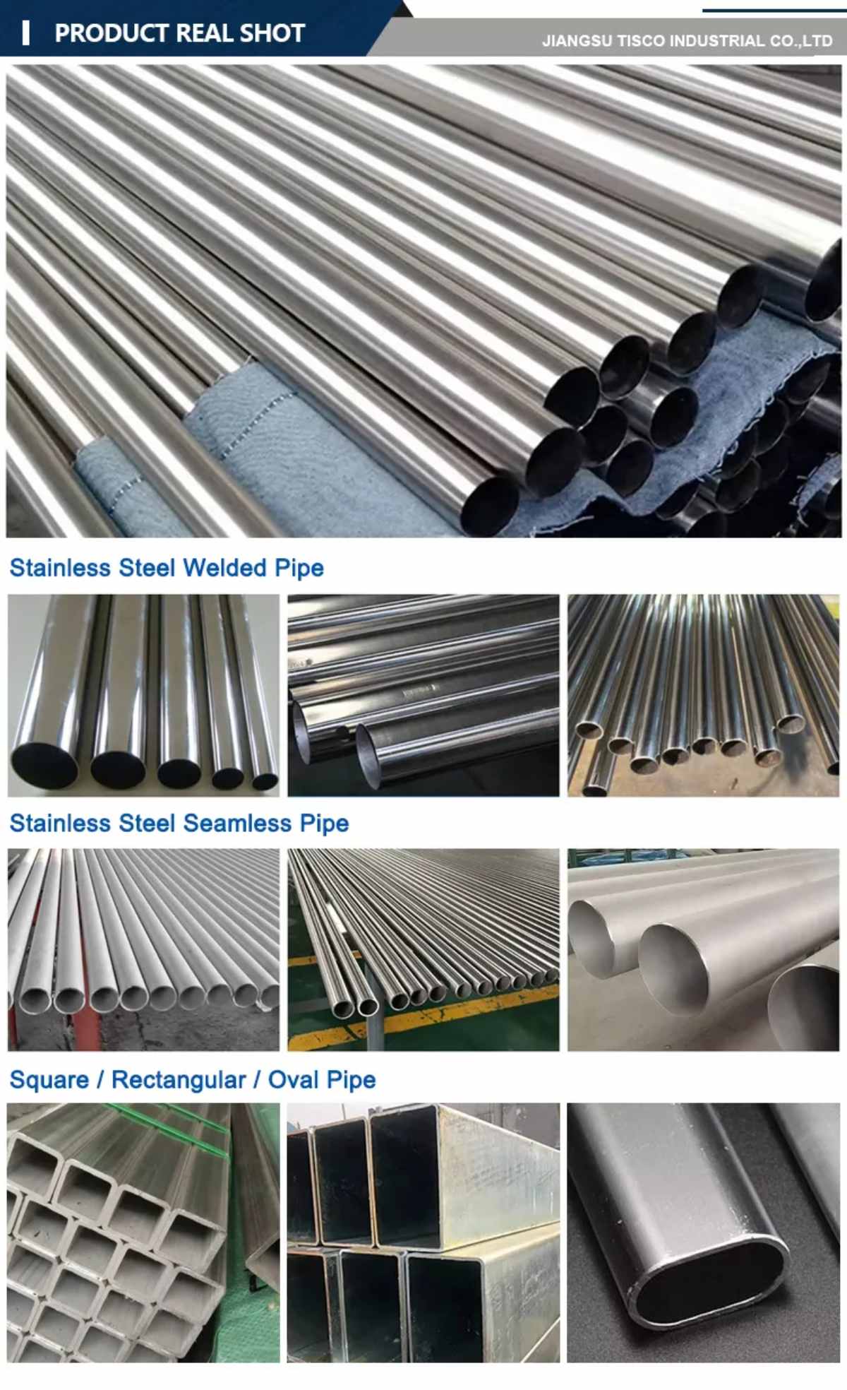 Stainless steel round pipe