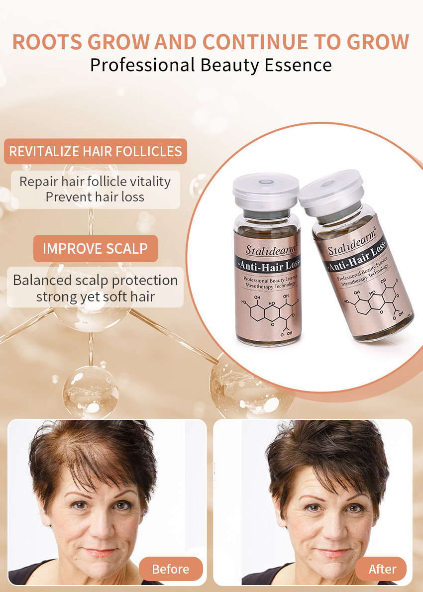 Luxurious 24k Hyaluronic Acid Meso Serum Set Lightweight Texture Acne Treatment Solution 10ml Bottle