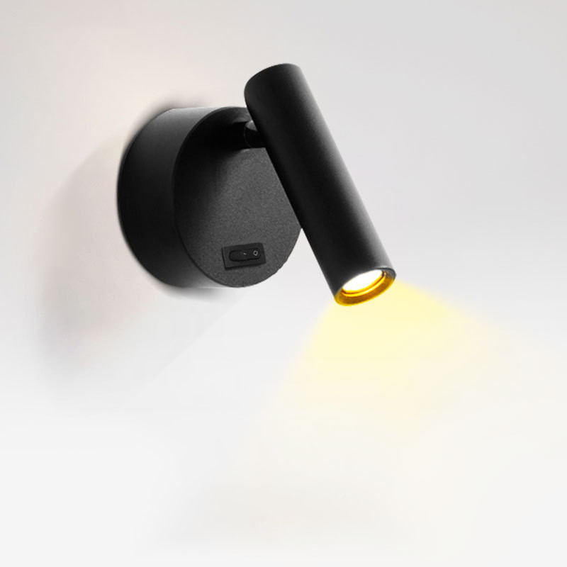 Wall mounted european style BJB switch 3W led reading wall light bedside indoor led headboard wall light