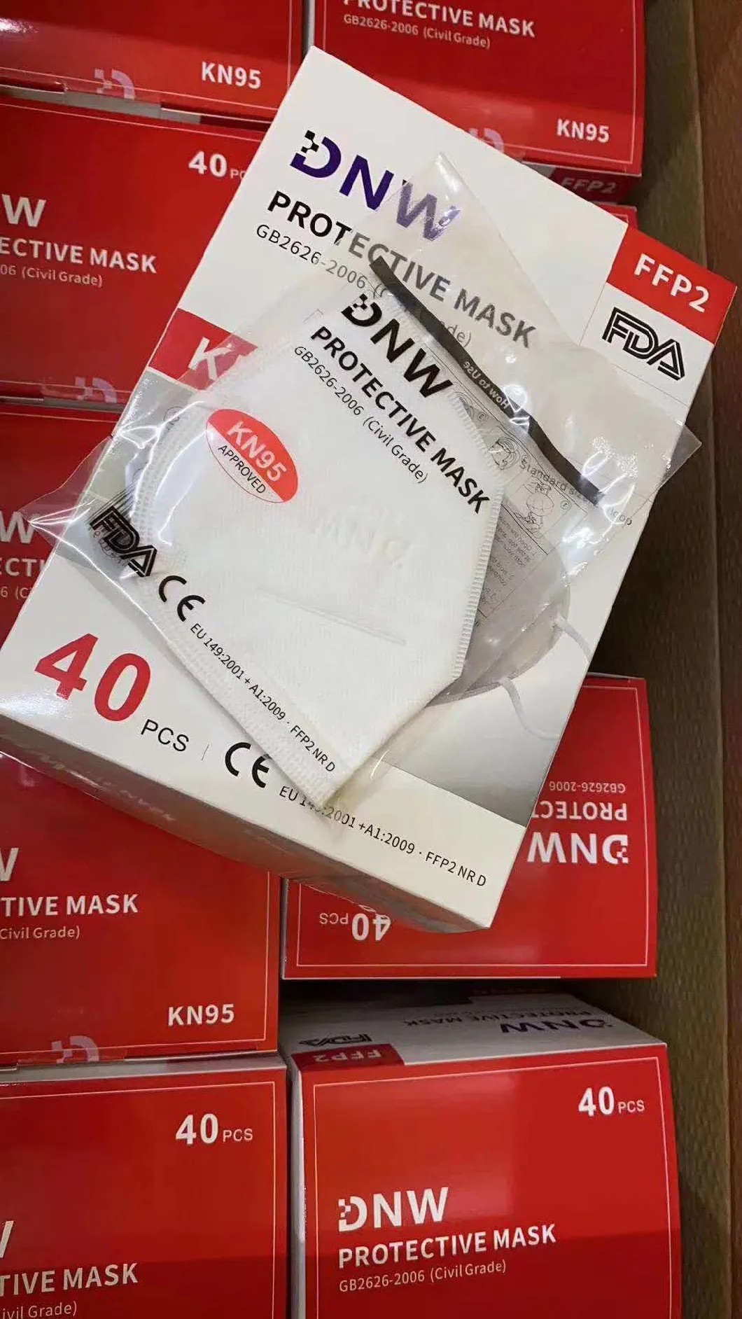 Custom Surgical Mask N95 4ply Kn95 Ffp2 Ffp3 Face Mask Use In Hospital