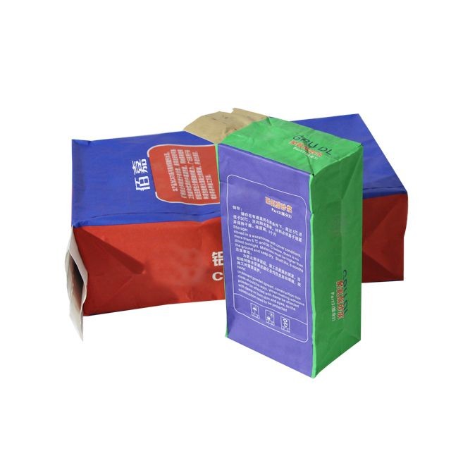 Cement Multiwall Valve Type Kraft Paper Sacks Customized