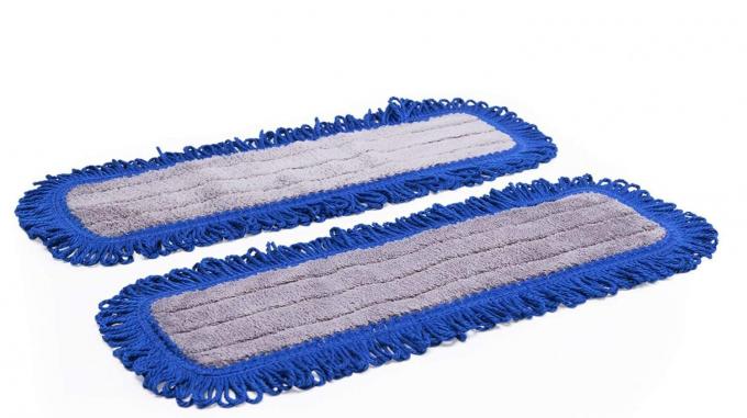 Microfiber Dust Mop Pads , 24" Professional Microfiber Mop,Grey Dust Pad