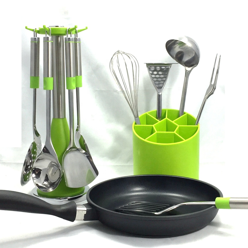 Kitchen Gadgets Utensil Sets Stainless Steel Kitchen Accessories for Any Color Market