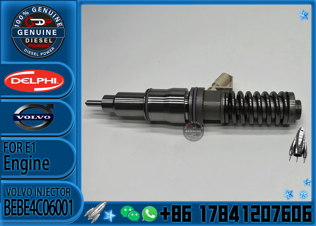 Common Rail diesel injector 21586296 BEBE4C11001 3587147 3801440 BEBE4C06001 BEBE4C16001 Diesel Injector for VOL