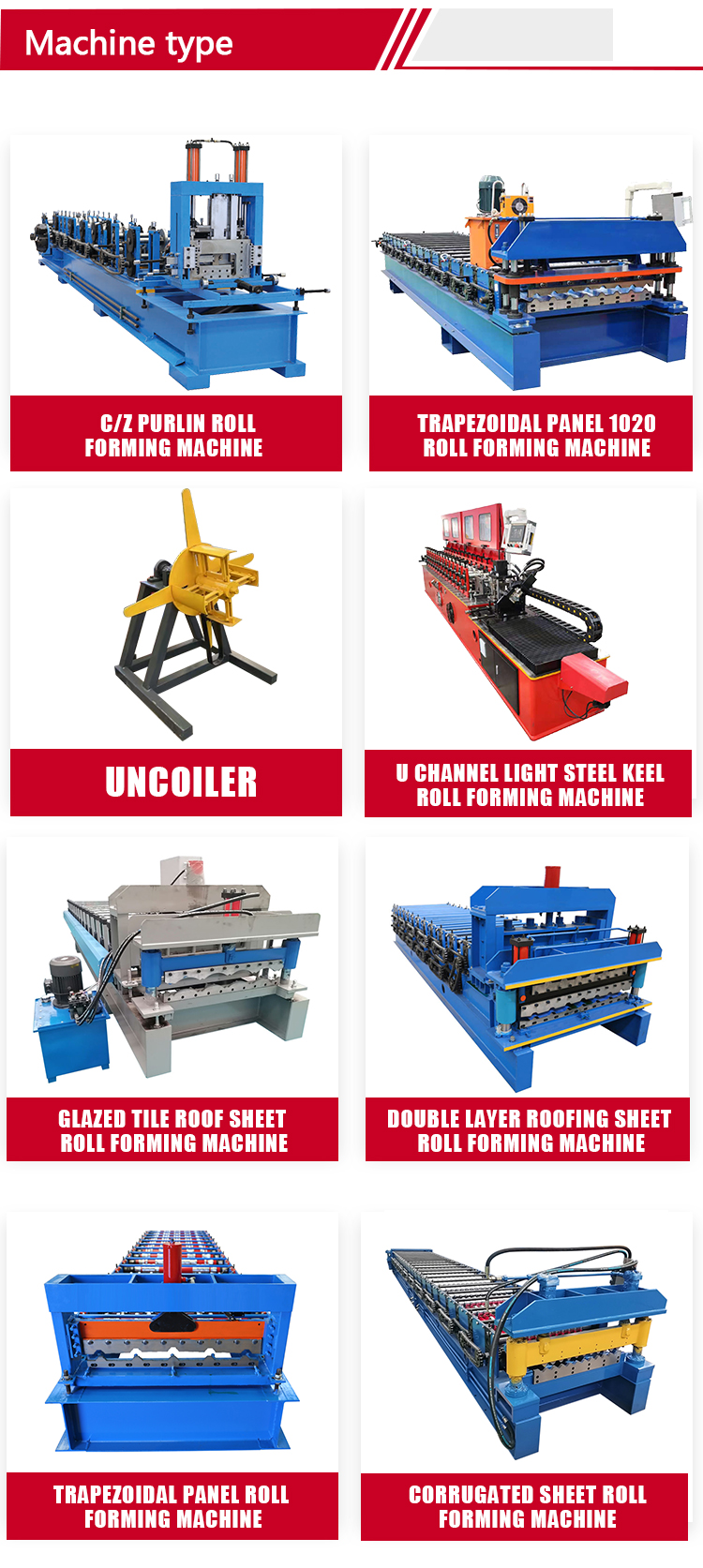 Used Automatic Steel Gutter Forming Machine For Building And Tile Roof Downspouts
