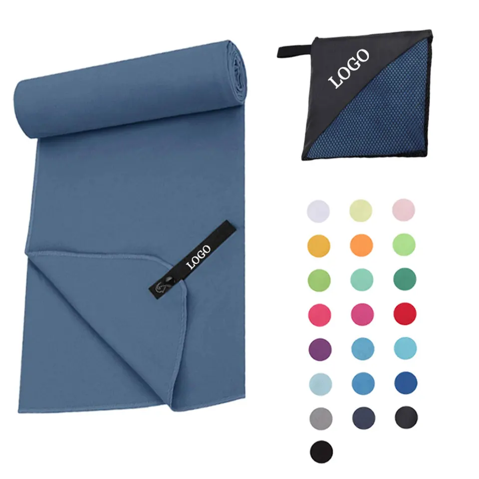 summer quick dry custom sublimation printed suede microfiber recycled sand free beach towel with logo