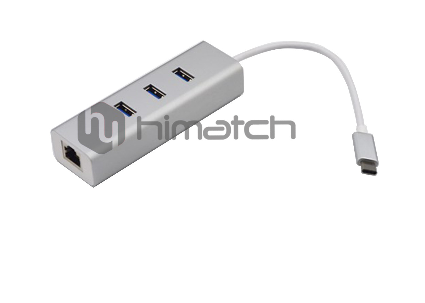 Fast Charging Data Cable , USB To Rj45 Cable 20cm For Connect Ethernet