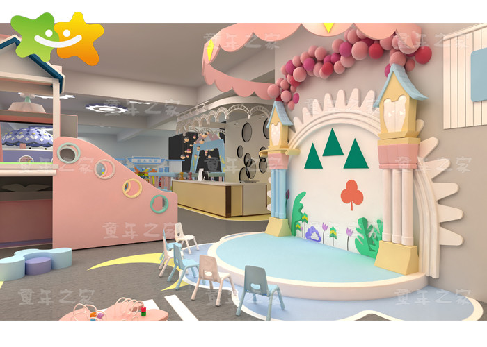 Professional Kids Indoor Playground Equipment Indoor Play Areas 500 M²