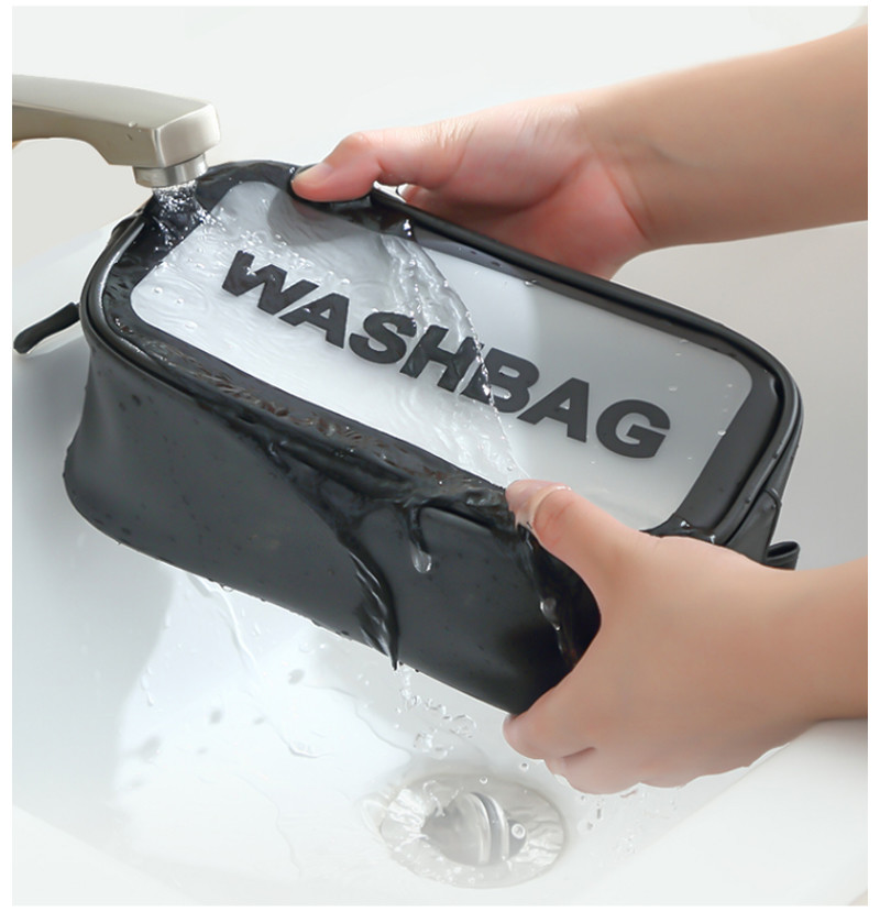 Frosted PVC Makeup Bag