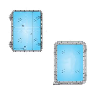 Buy cheap Toughened Glass 600x300mm Soundproof Sliding Window Marine Boat Accessory from wholesalers