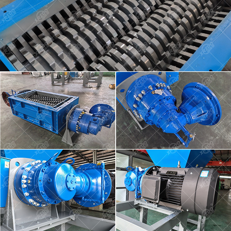 Waste Metal Recycling Shredder Yard Waste Metal Shredder Steel Shredder Scrap Metal Recycling Plant