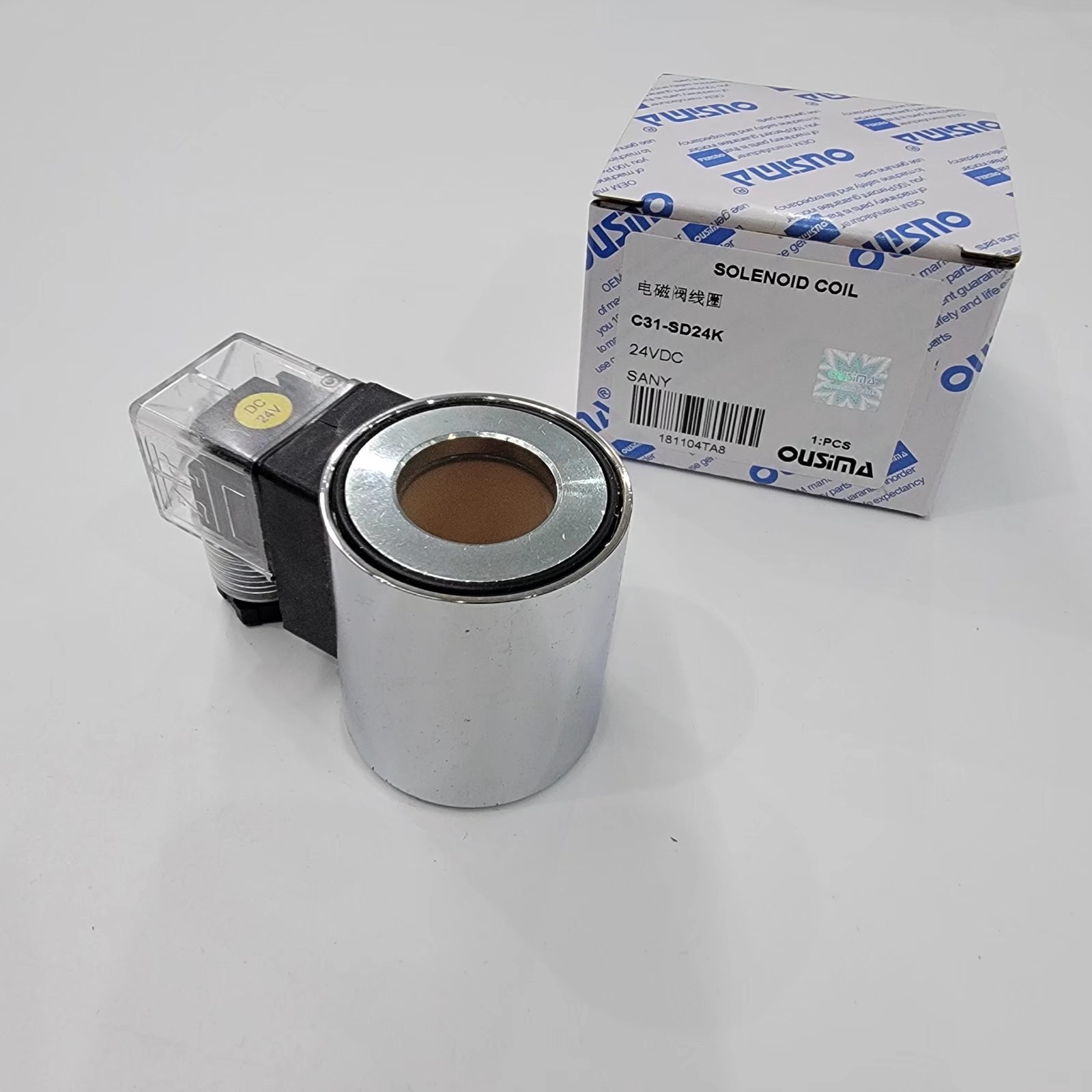 24V C31-SD24K1 Excavator Solenoid Valve Coil