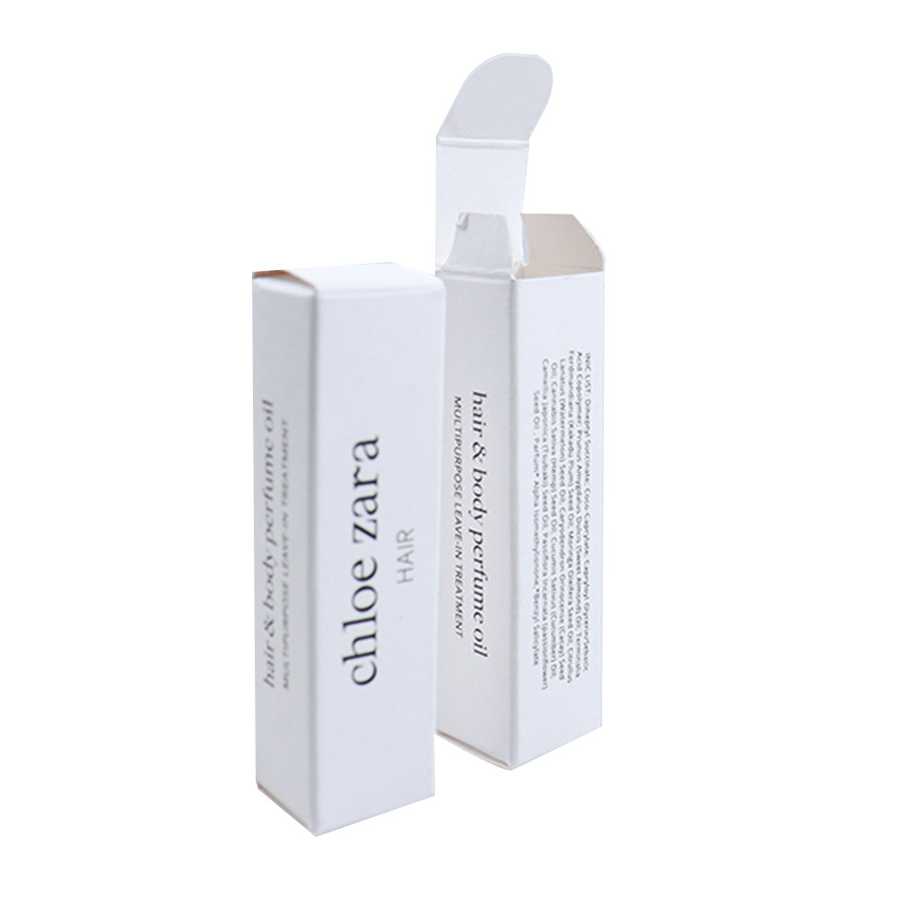 Paper Box For Cosmetic Perfume Bottle Packaging Folding Gift Custom Small Empty 5ml 8ml 10ml