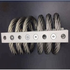 Shock Wire Rope Isolator Anti Vibration Mount