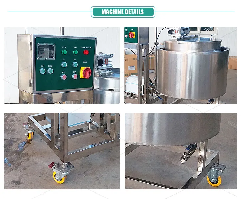 High Efficiency Automatic Batter Mixing Machine Batter and Breading Machine Automatic Stainless Steel Batter Beater Mixing Machine