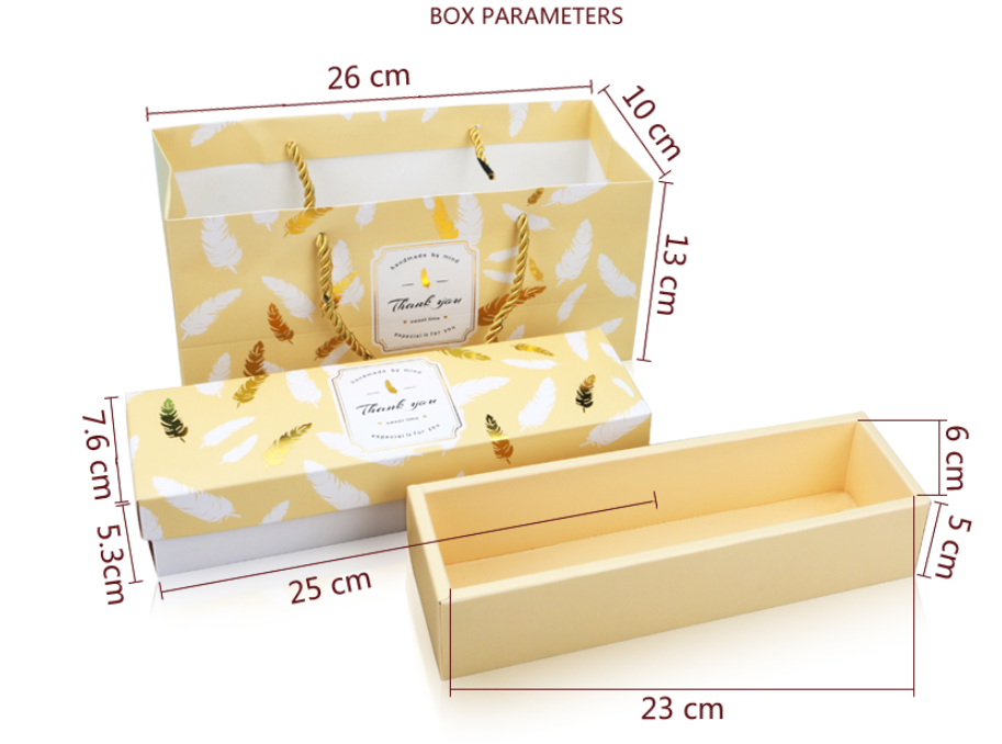 Glossy Lamination Printing for Custom Order Moon Cake Cookies Macaroon Pie Gift Box
