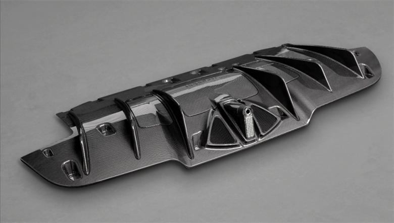 For Ferrari 488 Carbon Fiber Body Kit 488 Upgraded Capristo Style Carbon Fiber Front Lip Diffuser Spoiler