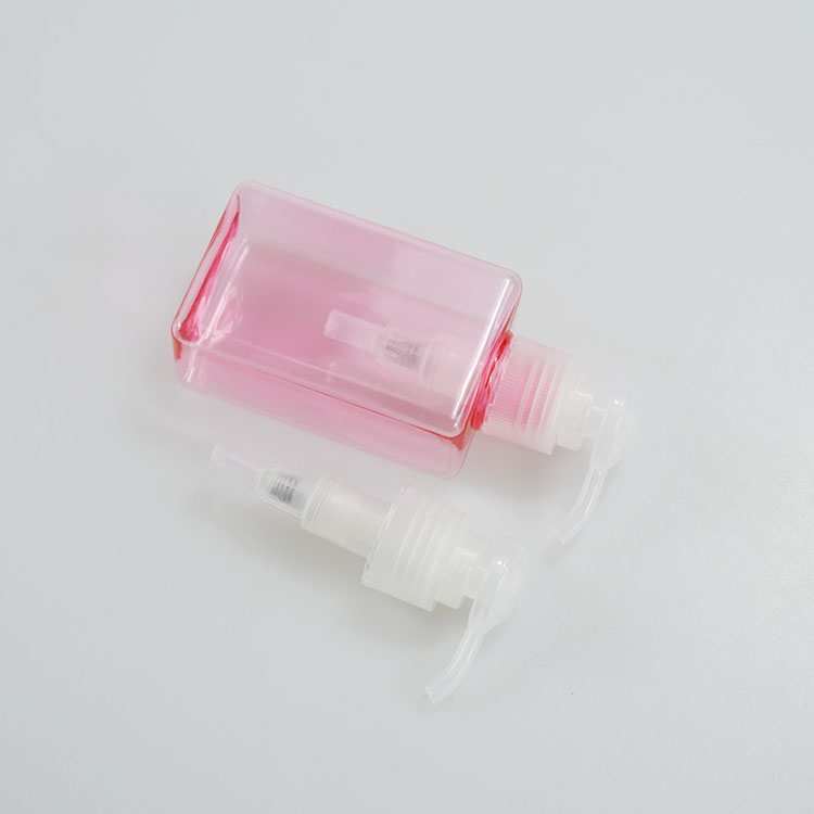 Bottle color Customized Pet Colorful Hand Lotion Pump Plastic Shampoo Bottles with PP Pump