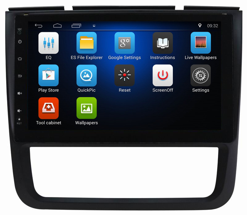 Ouchuangbo car gps audio 1080P video android 8.1 for Yema T70 support USB SWC AUX WIFI receiver