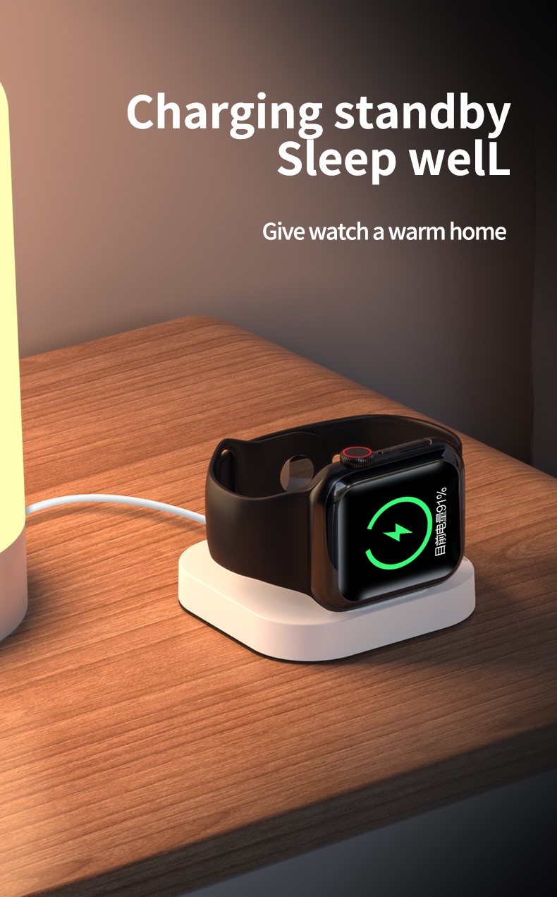 5V/2A Input Voltage and Current Magnetic Fast Wireless Charging Qi For Smart Watch iWatch