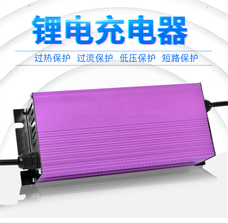 12v 24v 36v 48v Automatic Intelligent Lithium Li-ion Battery Chargers 10A 7A 5A 4A