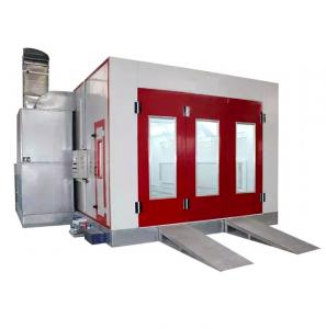 Quality Fire Resistant Wall Car Spray Booth Commercial Vehicle Spray Booth With Floor Filter for sale