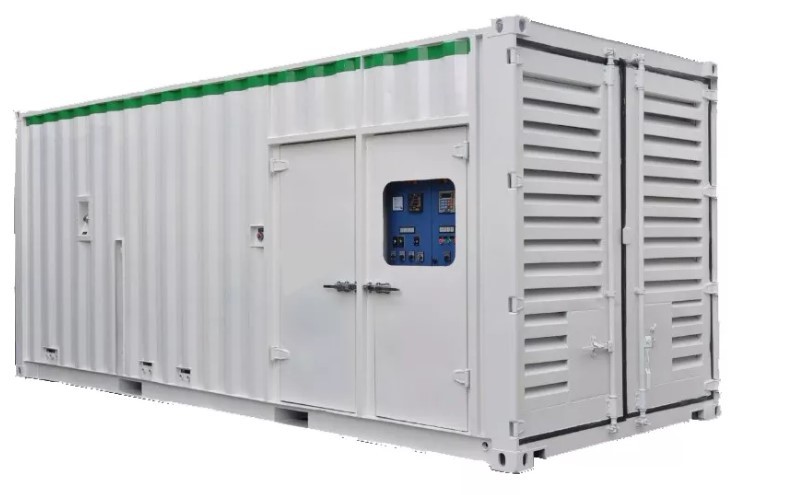water cooled 3phase CE 50hz 1500rpm 300kw container type natural gas generator with cummins main grid