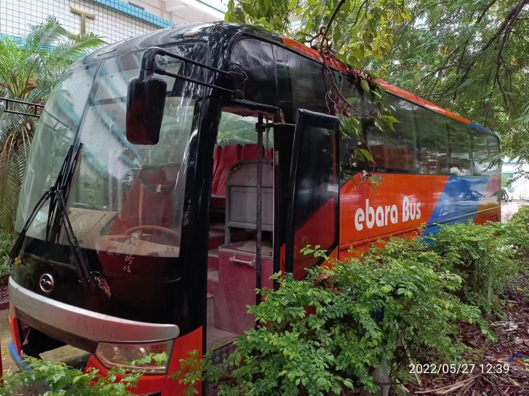 60 Seats Used Wuzhoulong Bus With Diesel Engine RHD Steering NO Accident