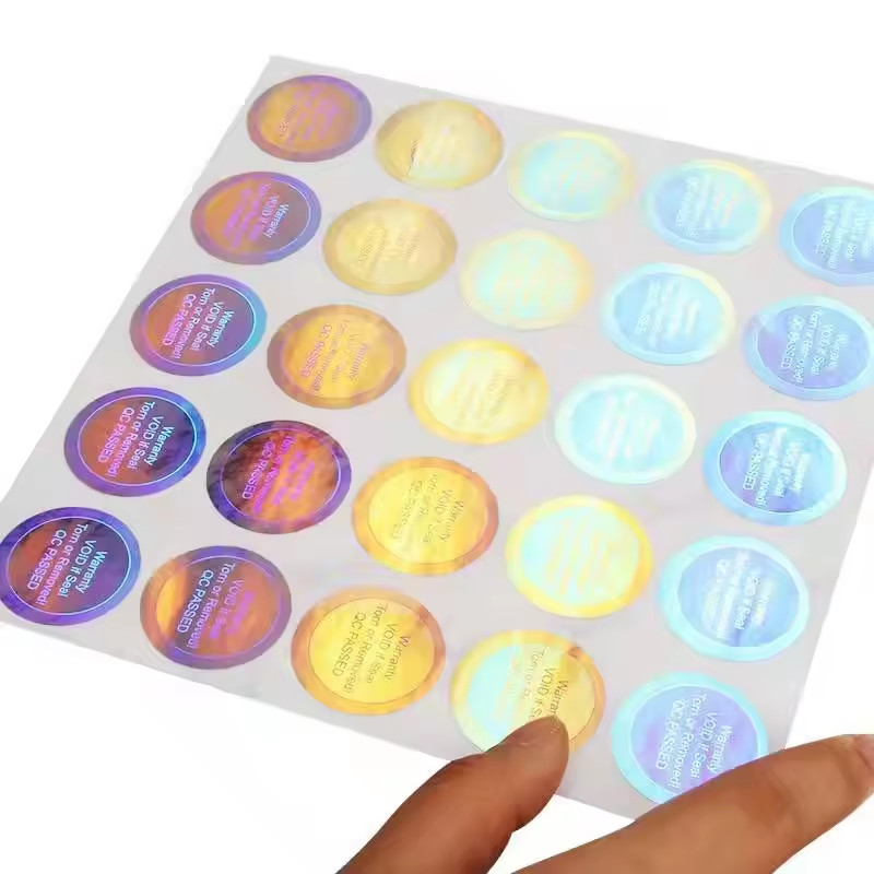 Temperature Resistant Anti Counterfeiting Label With UV Protection For Secure Printing