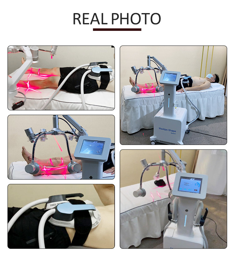 800W-3500W Fat Melting Device 6D laser Muscle Building Machine