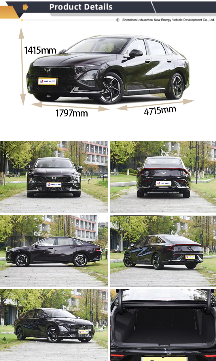 Energy Vehicle 2024 Wuling Xingguang PHEV 5-Door 5-Seat A-Class Sedan with Long Range