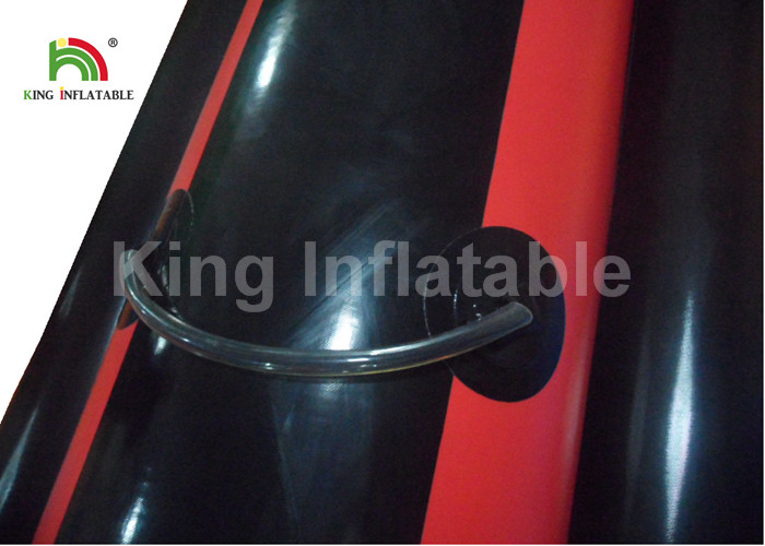 Red Shark Inflatable Fly Fishing Boats , Airtight System 6 Man PVC Blow Up Raft