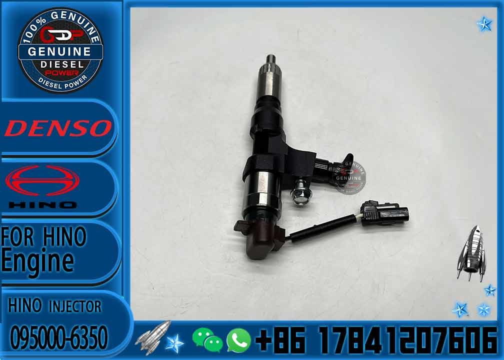 Diesel Engine Parts Common Rail Injector 095000-6350 095000-6353 095000-6352 23910-1440 095000-6612