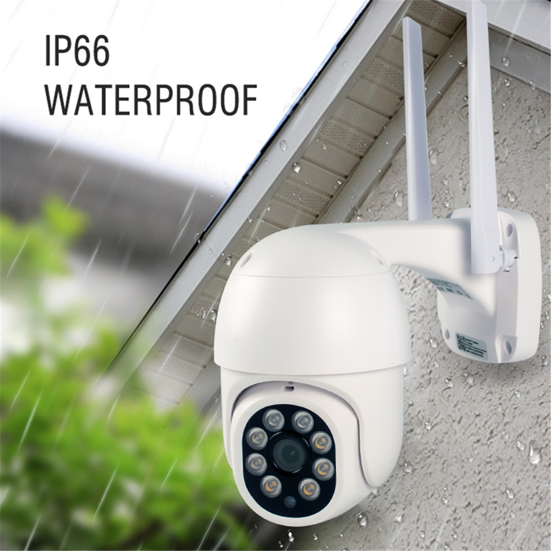 Waterproof Outdoor Wi-Fi PTZ Dome Camera(B1)