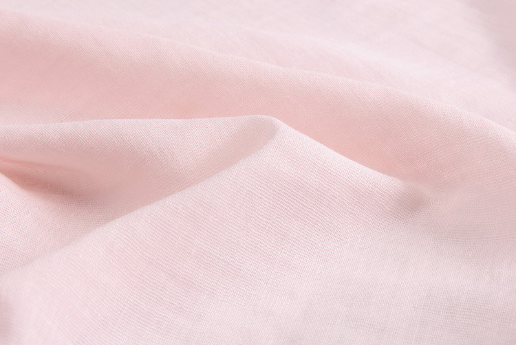 Pink Cotton Gauze Fabric 110X100 Density