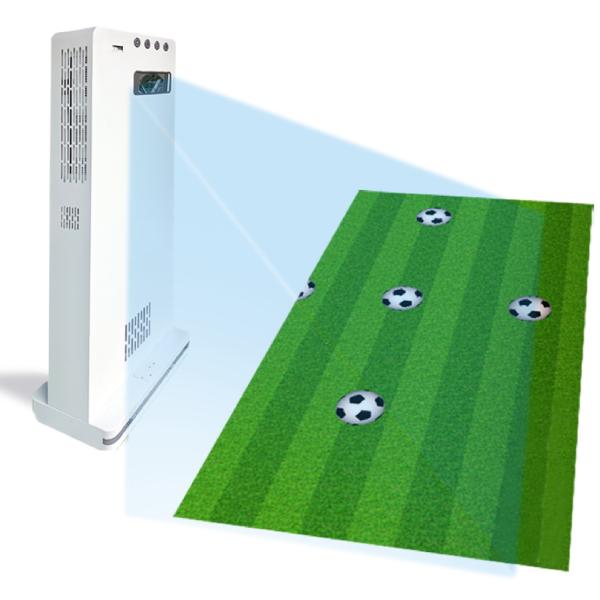 3LCD Interactive Projection System Multi Scenario Floor Interactive Games For Cafe Lounges