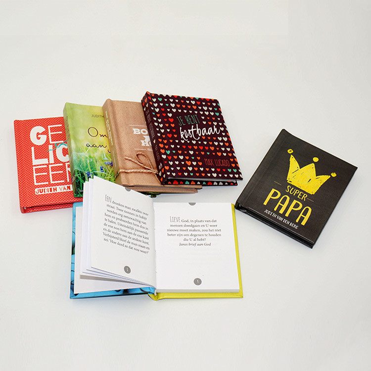 6,7x7,7cm Small Pocket Hardcover Journal Book Printing