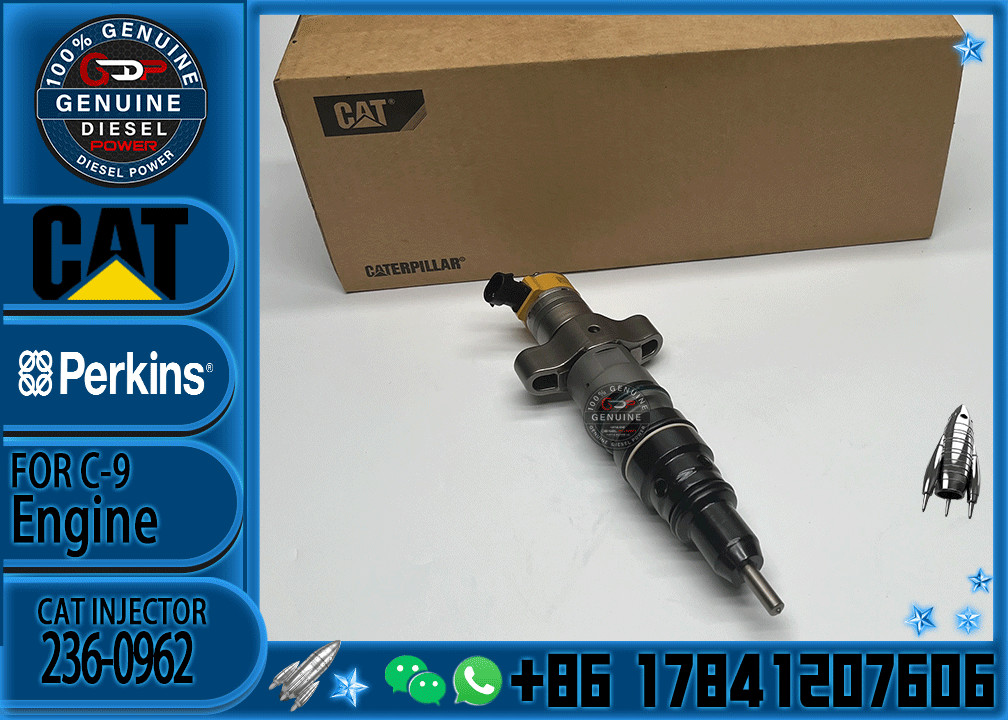 C-9 diesel engines injector 236-0962 2360962 for caterpillar cat c-9 injector