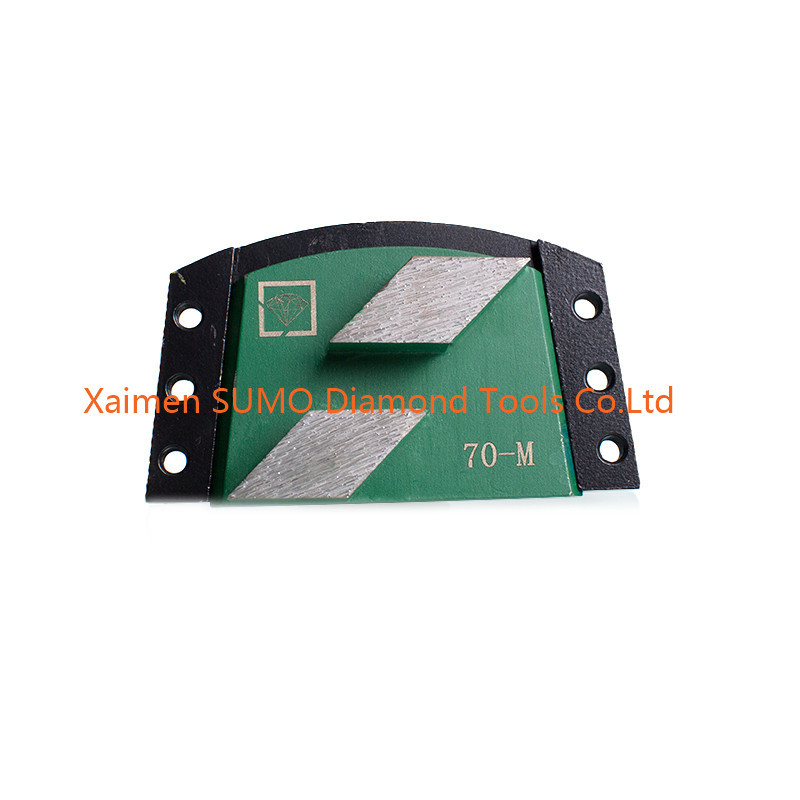Durable Diamond Grinding Disk Double Rhombus Seg Marble Grinding Tools