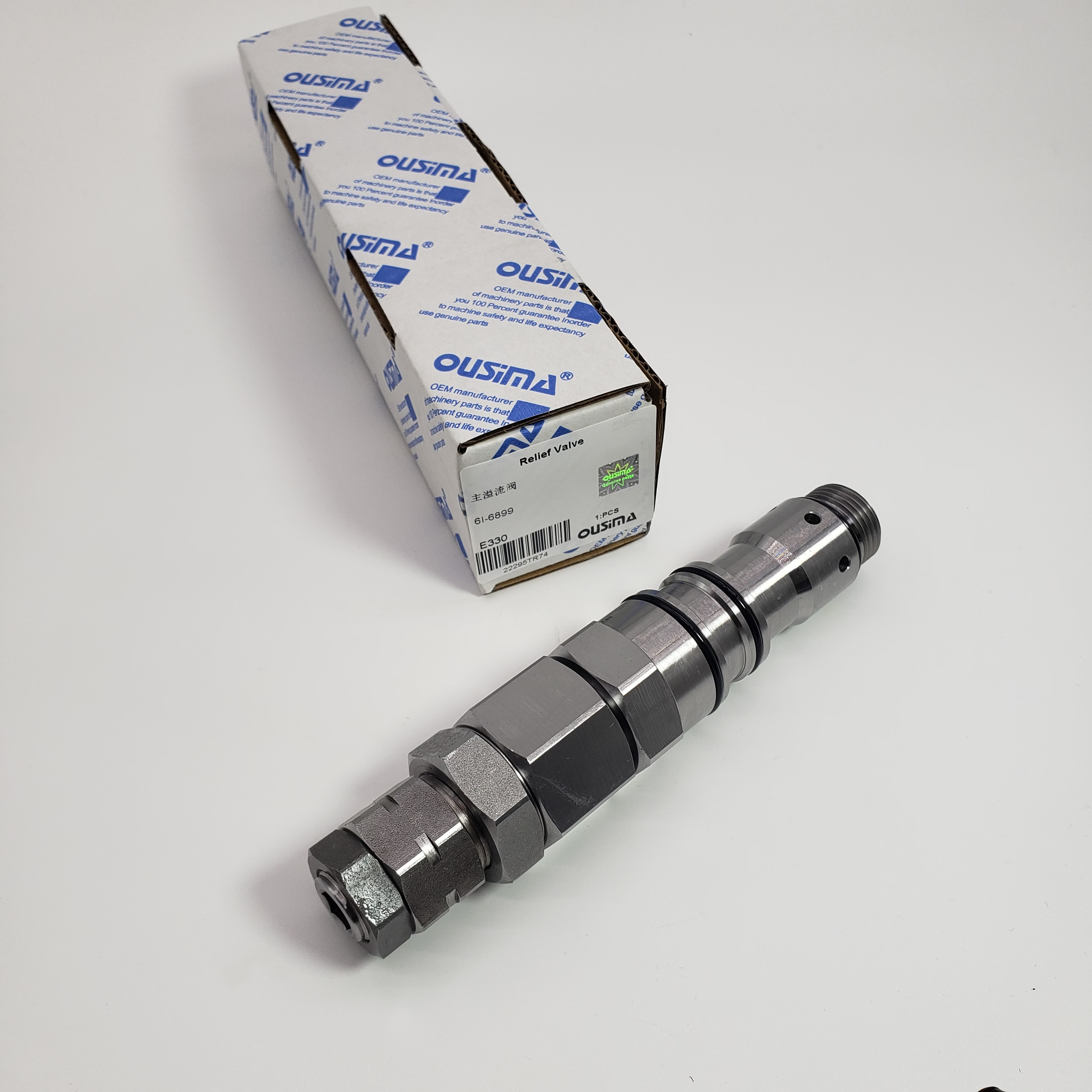 6I-6899 6I6899 Relief Valve For CAT 320 322 325 330 330 FM L 330 L