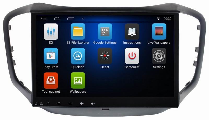 Ouchuangbo 10.1 inch car radio gps navi android 8.1 for Chery Tiggo 5 2014-2015 forI USB BT wifi 1080 video